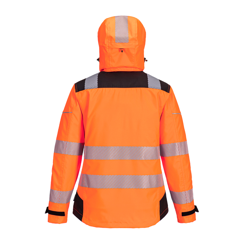 PortWest PW389 Damen Warnschutz Regenjacke feminine Passform