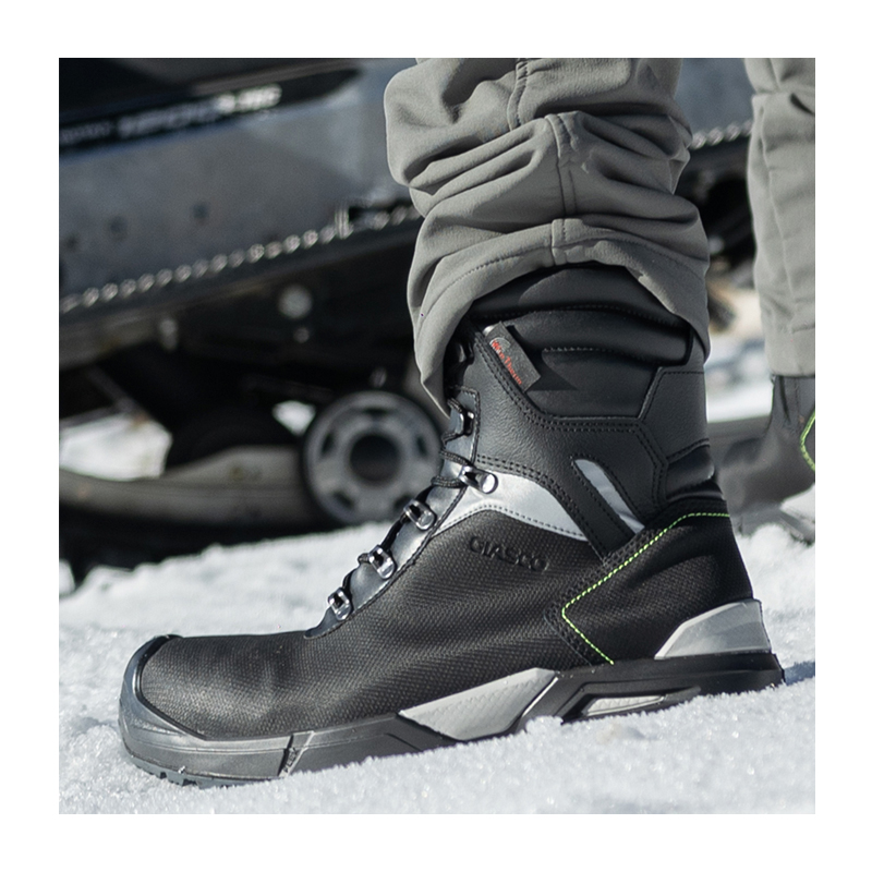 Giasco 3Ultra Rubber Marmolada Sicherheitsstiefel extreme S7S im Schnee, robuster Winter-Arbeitsstiefel mit Hydro-Leder, warmem Futter und griffiger Gummisohle