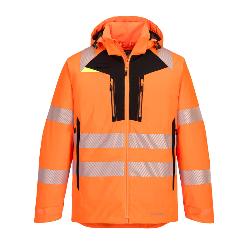 PortWest DX461 Insulatex Warnschutz Stretch Winterjacke gefüttert wasserdicht