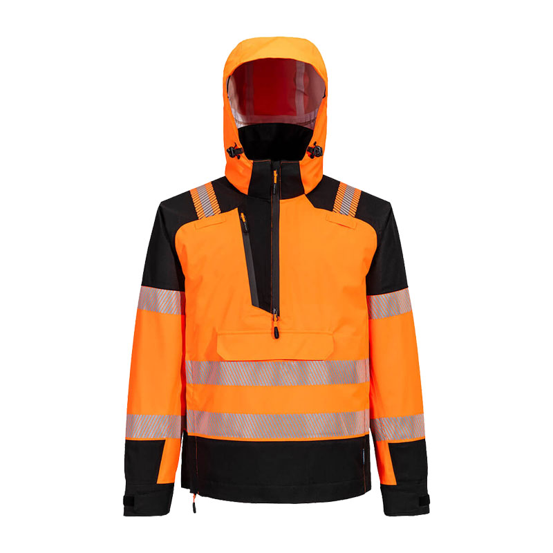 PortWest T161 Hi-Vis Schlupf Regen Jacke Klasse 2