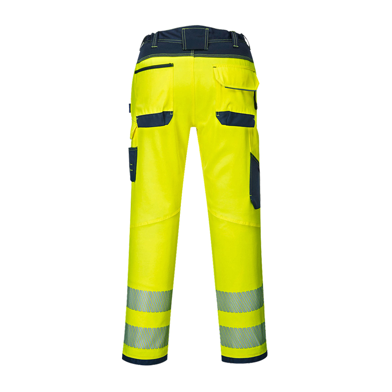 PortWest PW340 Warnschutz Hose aus robustem Gewebe