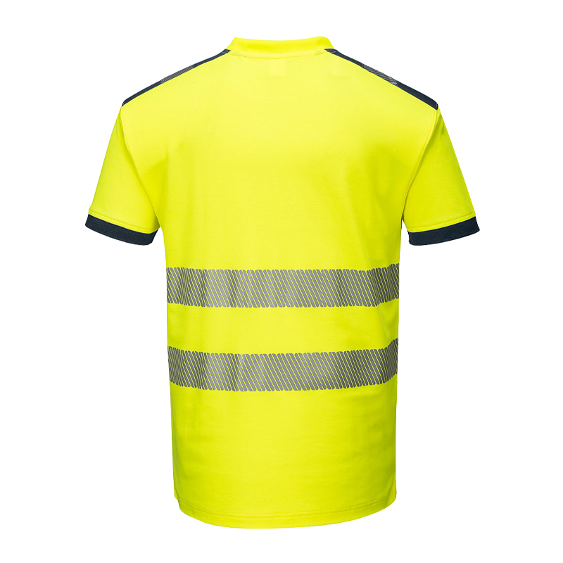 PortWest T181 Warnschutz T-Shirt Cotton Comfort Klasse 2