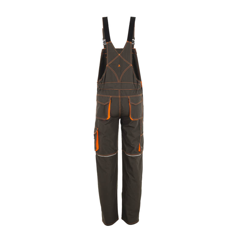 Planam Basalt Neon Latzhose