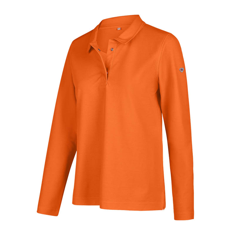 BP 2107 Damen Polo Shirt langarm zur erhöhten Sichtbarkeit