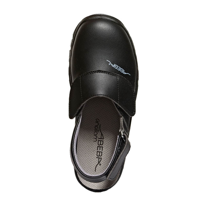 Abeba 2125 Anatom SB Clog für Medizin + Gastro HACCP | schwarz