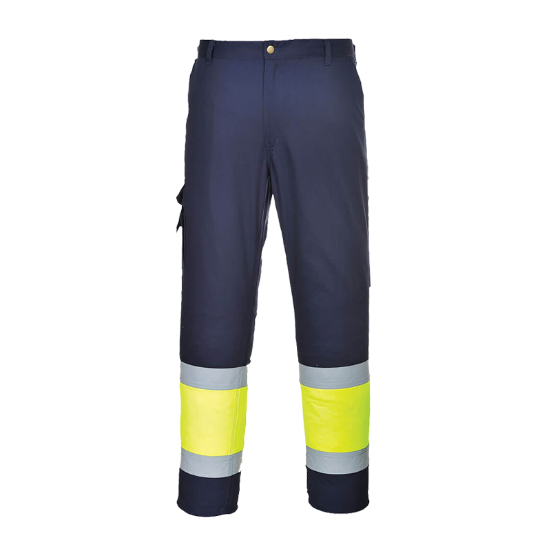 PortWest L049 Warnschutz Kontrast Hose extra leicht Klasse 1