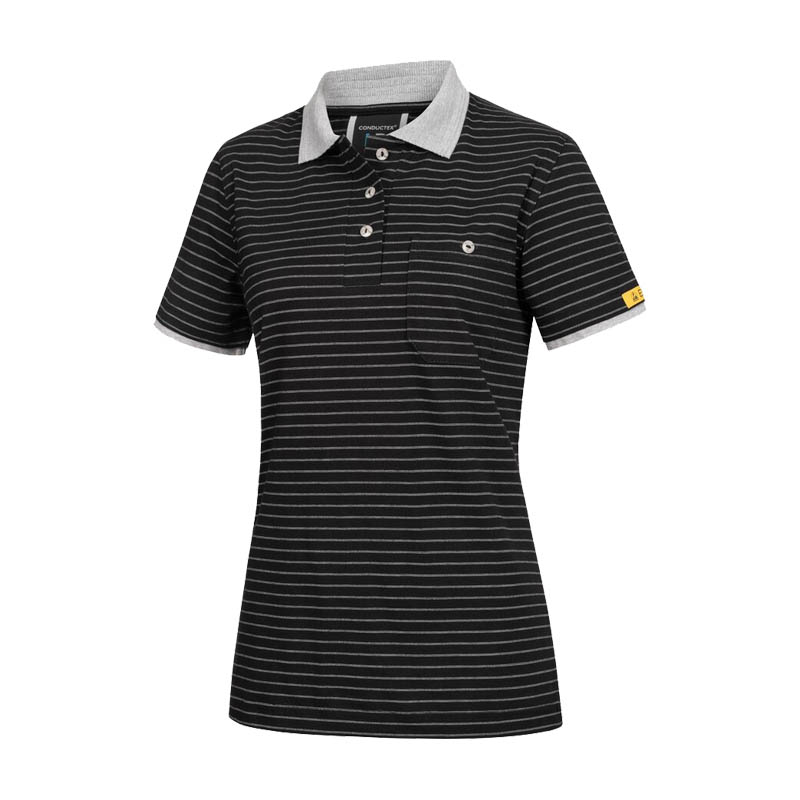 HB CONDUCTEX Cotton Knit ESD Damen Polo Shirt kontrast