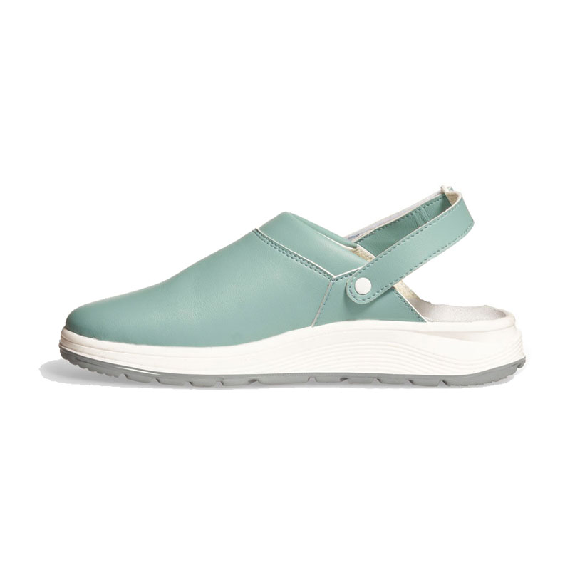 Abeba 814018 Active OB Clog perforiert mit Fersenriemen | Microfaser