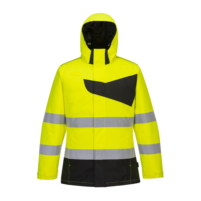 PortWest PW261 Winter Warnschutz Jacke gefüttert Kälteschutz zertifiziert