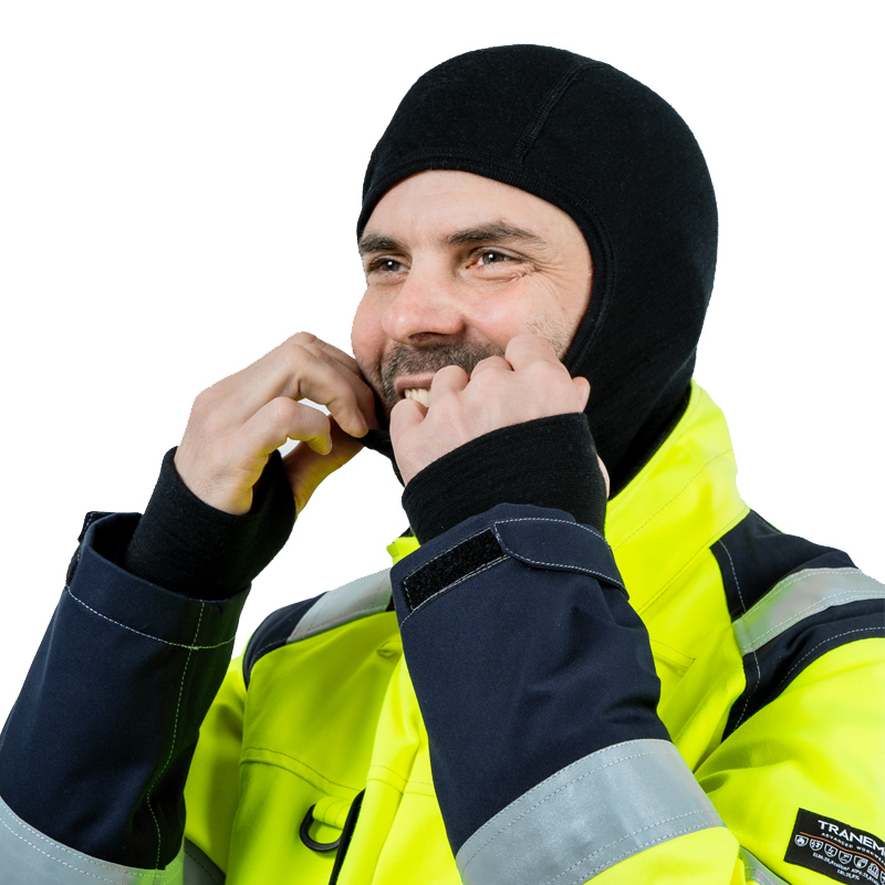 Tranemo Merino FR Shirt mit Balaclava flammhemmend antistatisch | 630390