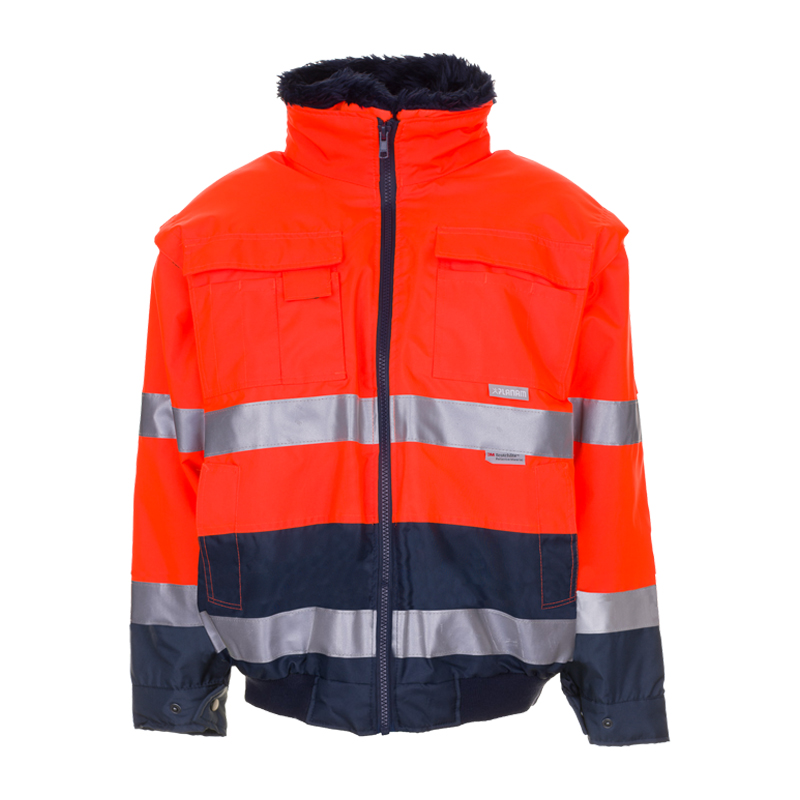 Planam Warnwetterschutz Comfortjacke kontrast Klasse 3