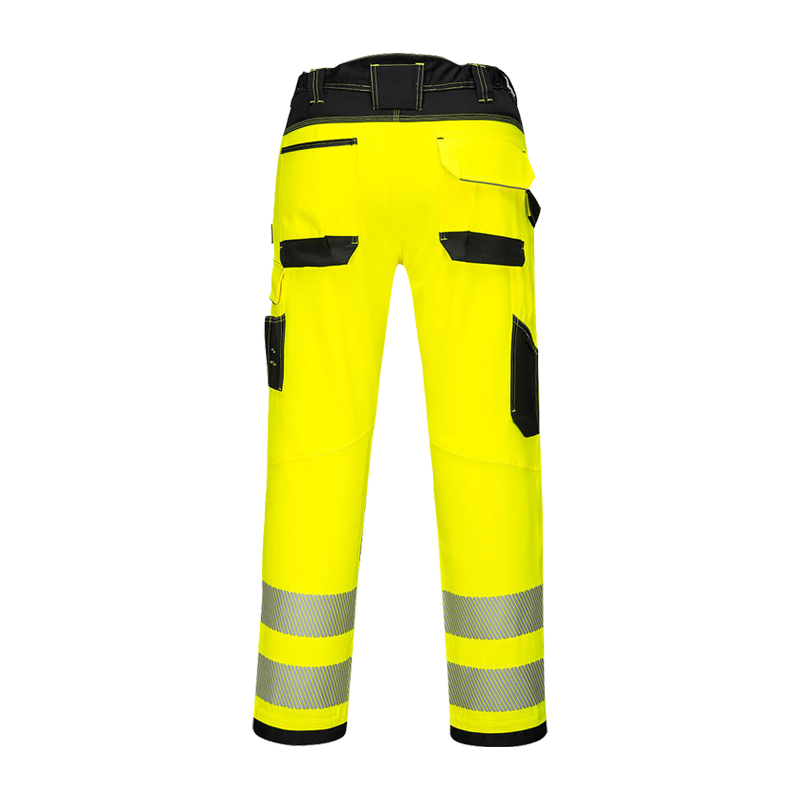 PortWest PW385 Stretch Damen Warnschutz Hose feminin geschnitten
