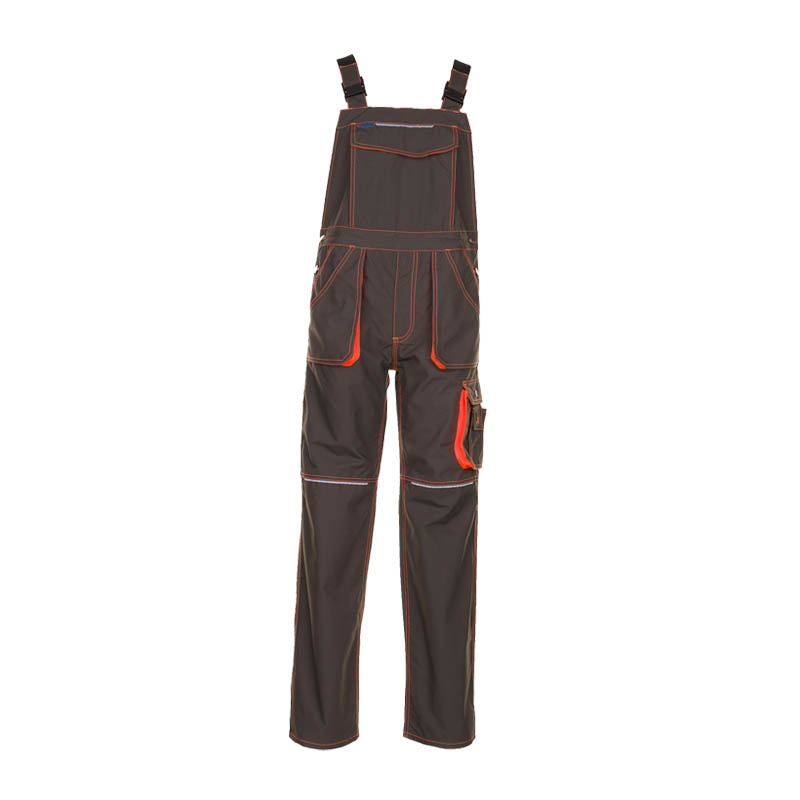 Planam Basalt Neon Latzhose