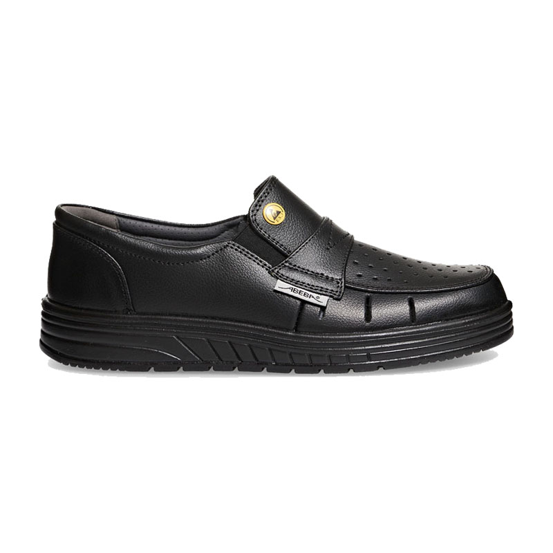 Abeba 32310 Air Cushion O1 ESD Slipper für Medizin | schwarz
