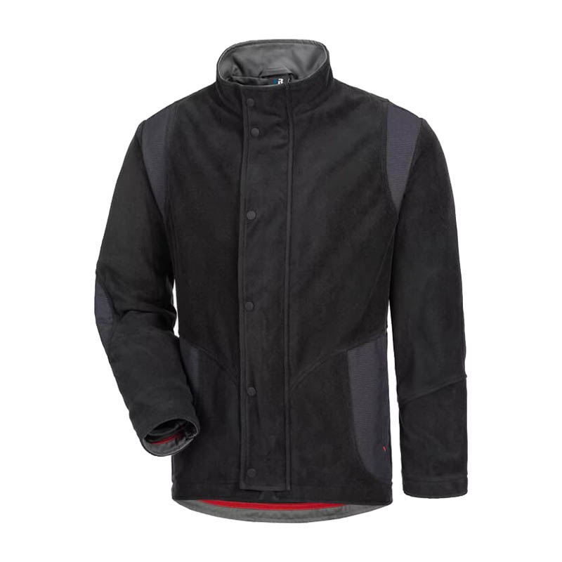 Schwarze HB MODarc MultiNorm Fleecejacke 4 kA APC1 von HB Protective Wear, flammhemmend, antistatisch und für Störlichtbogenschutz geeignet