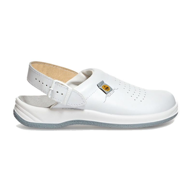 Abeba 35600 Arrow ESD OB Clog für Medizin & Labor | weiß