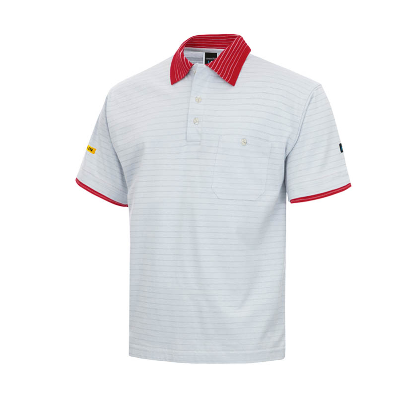 HB CONDUCTEX Cotton Knit ESD Polo Shirt kontrast