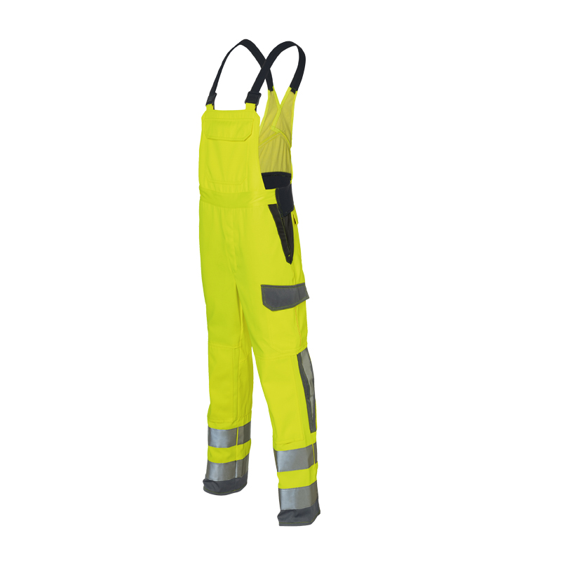 KÜBLER Protectiq 3394 MultiNorm Warnschutz Latzhose 4kA + 7kA | APC2