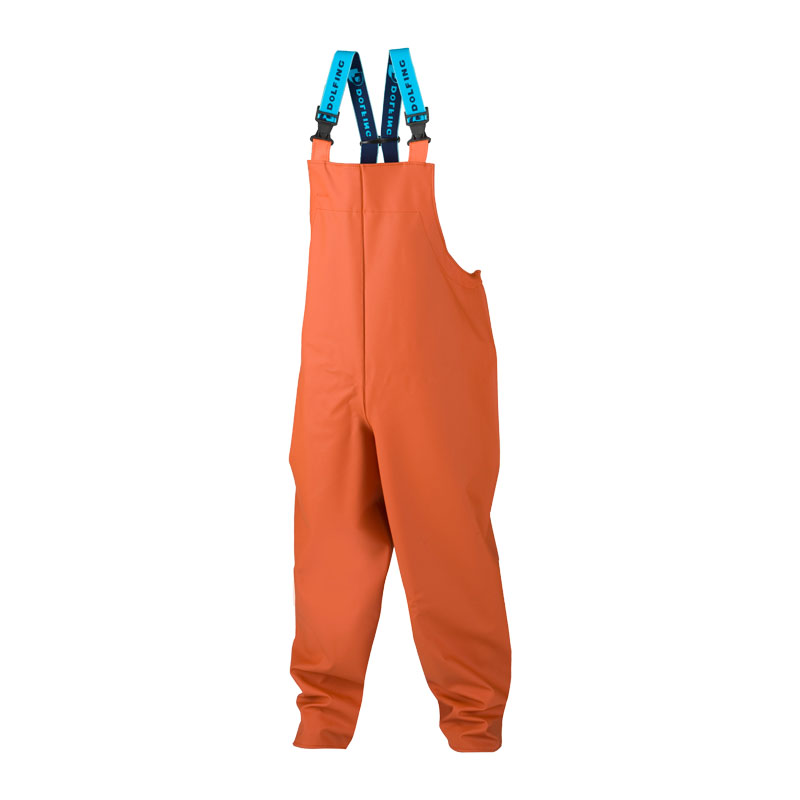 Dolfing 422.15 Fishhoek Regen Latzhose | schwere PVC Hose seewasserfest