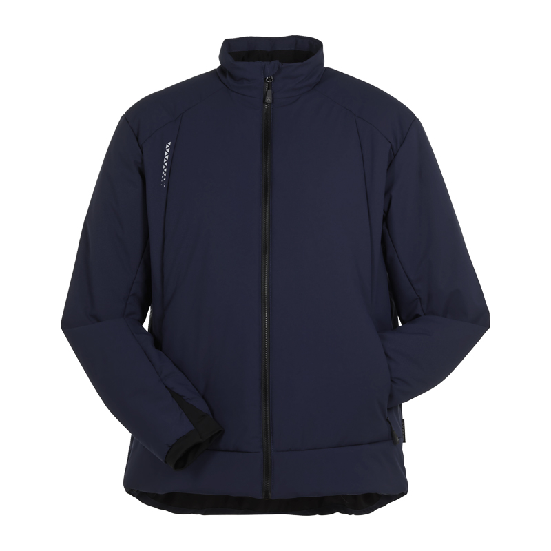 Planam Hygge Jacke soft wattiert von Planam in Dunkelblau, leicht wattierte Jacke mit Stehkragen, Frontreißverschluss und schlichtem Design