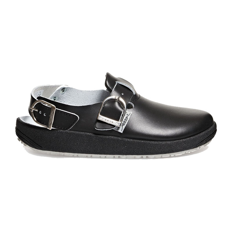 Abeba 9110 Rubber OB medizinischer Clog | schwarz