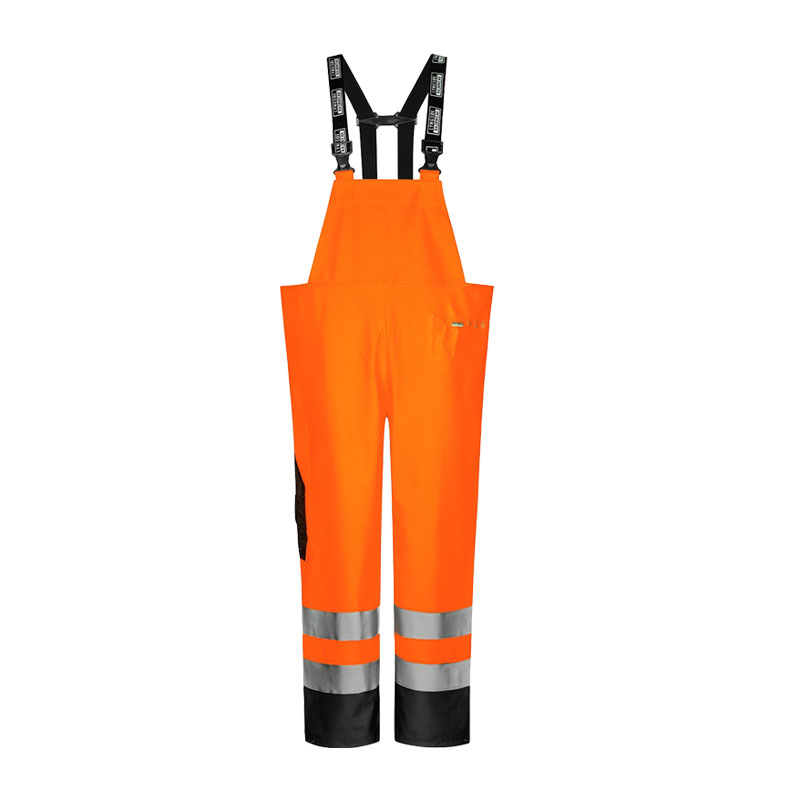 Lyngsøe FR-LR259 flammhemmende Hi Vis Warnschutz Regen Latzhose