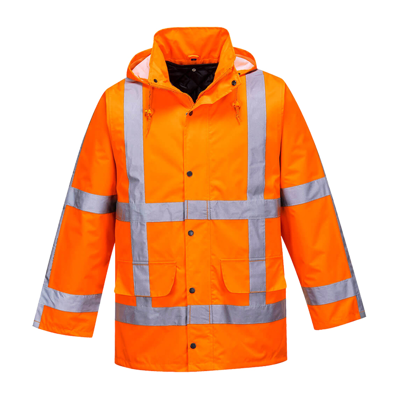 PortWest R460 Warnschutz Winter Jacke RWS | herausnehmbares Futter