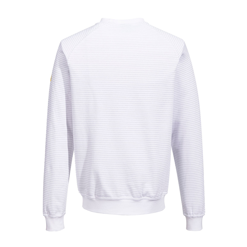 PortWest AS24 Antistatik ESD Sweat Shirt für EPA Bereiche