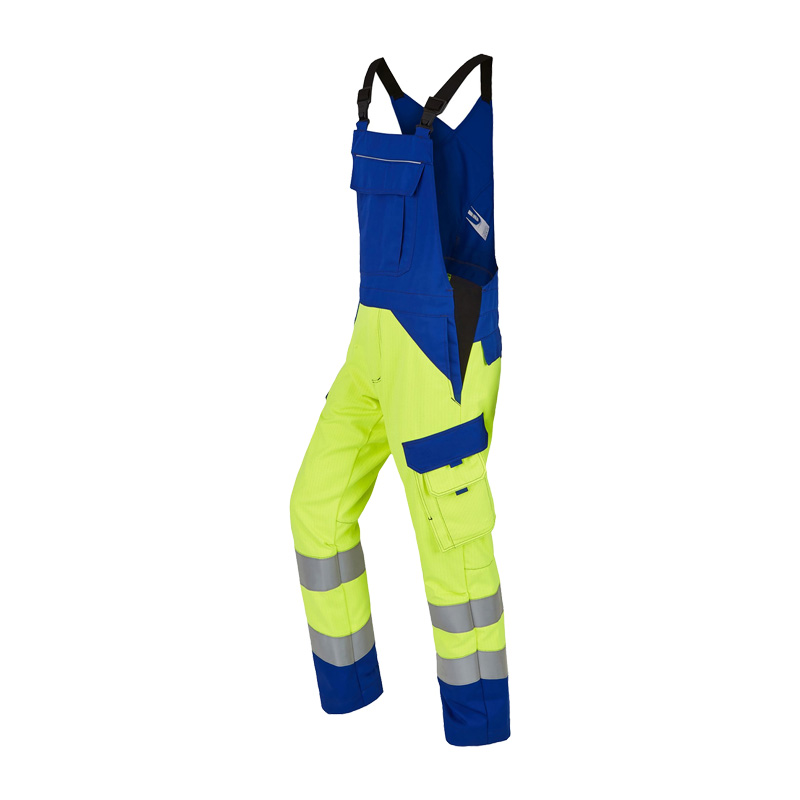 Rofa MULTISEVEN 2782 MultiNorm Damen Warnschutz Latzhose 4 kA | APC1