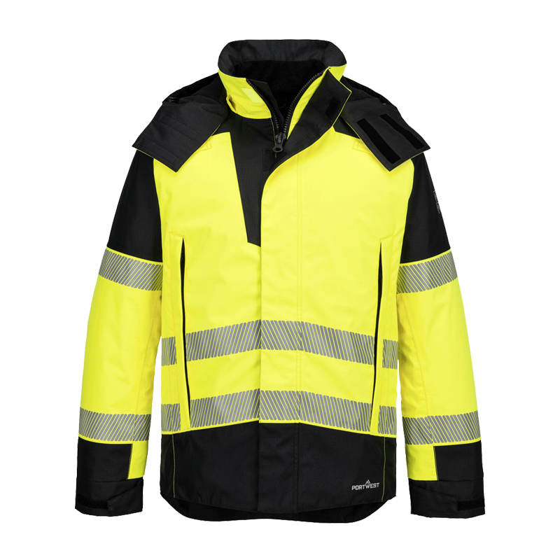 PortWest FR606 MultiNorm Warn Wetterschutz Winterjacke 7 kA | APC2
