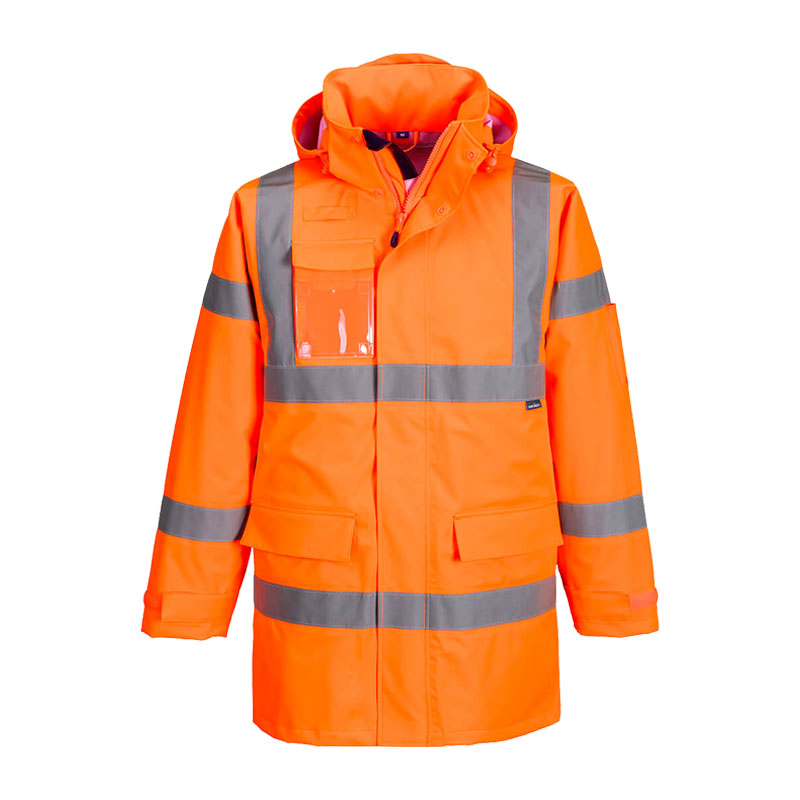 PortWest S599 Hi-Vis Extreme Regen Parka Klasse 3