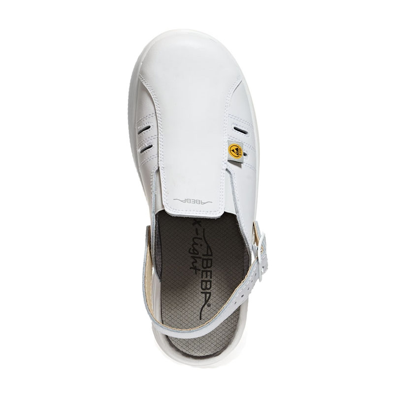 Abeba 7131141 X-Light OB ESD Clog für Gastro und Küche | weiß