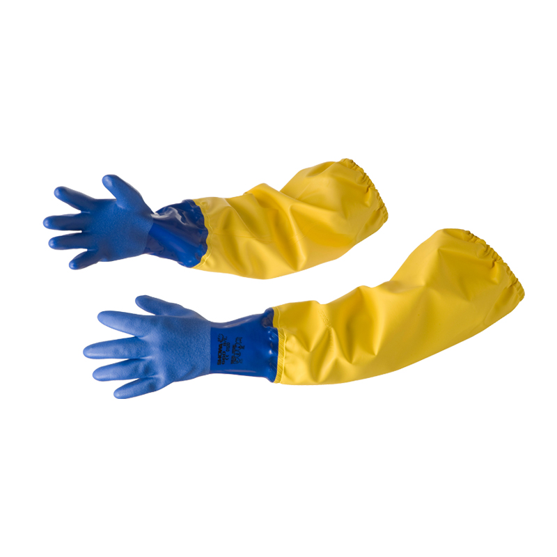 Dolfing 450.01 Regen Ärmel mit Handschuhen | robustes Ölzeug