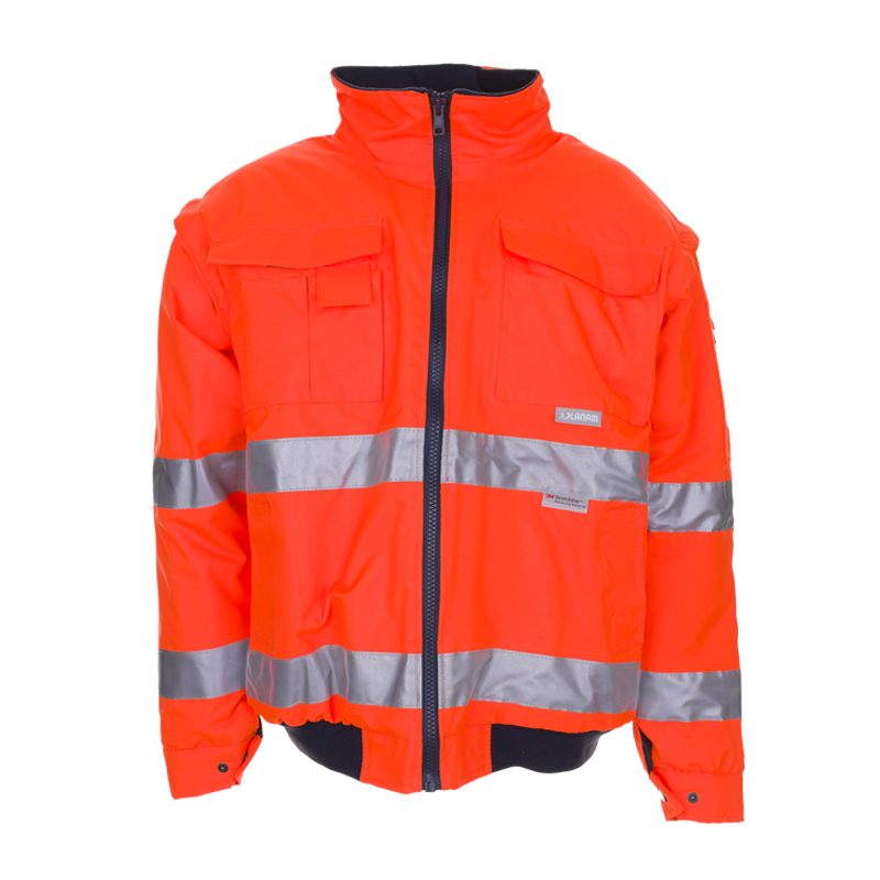 Planam Warnwetterschutz Pilotenjacke uni Klasse 3