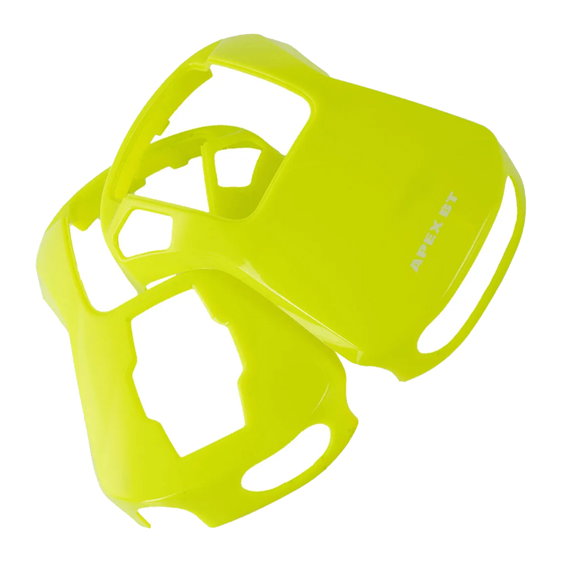 Neon-gelbes Schutzcover APEX BT von Wolf Protection, robuste Geräte-Schutzhülle mit passgenauen Aussparungen