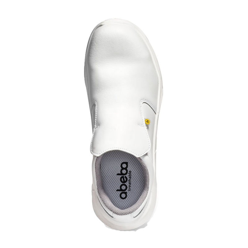 Abeba 5012860 Food Trax S3 ESD Slipper HACCP + Pharma | weiß