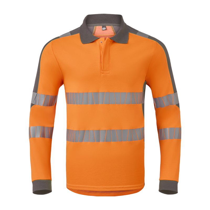 HaVeP 10090 MultiNorm Hi-Vis Warnschutz Polo-Shirt inhärent