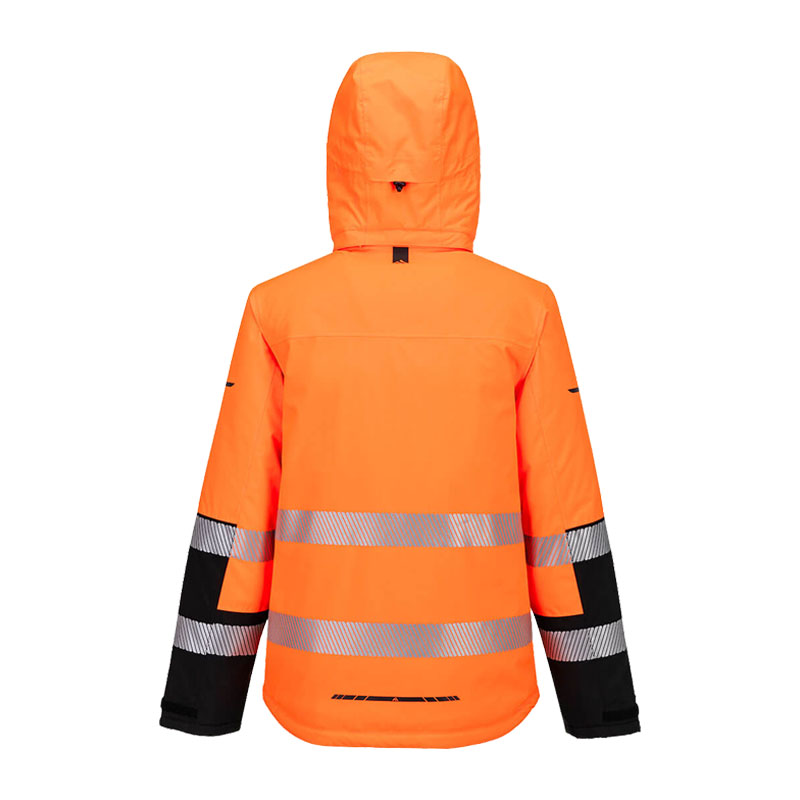 PortWest EV467 Hi-Vis Winter Warnschutz Jacke