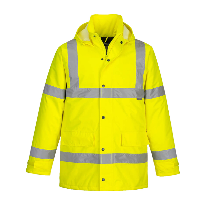 PortWest S460 Winter Warnschutz Verkehrsjacke EN 20471 Klasse 3