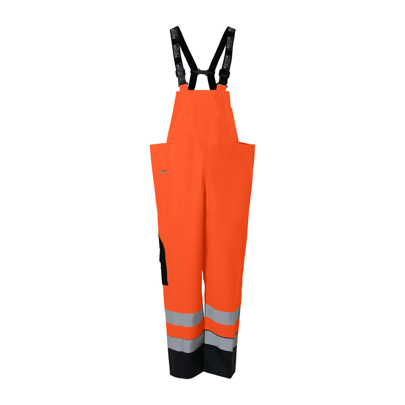 Lyngsøe FR-LR3059 Hi-Vis MultiNorm Warnschutz Regen Latzhose