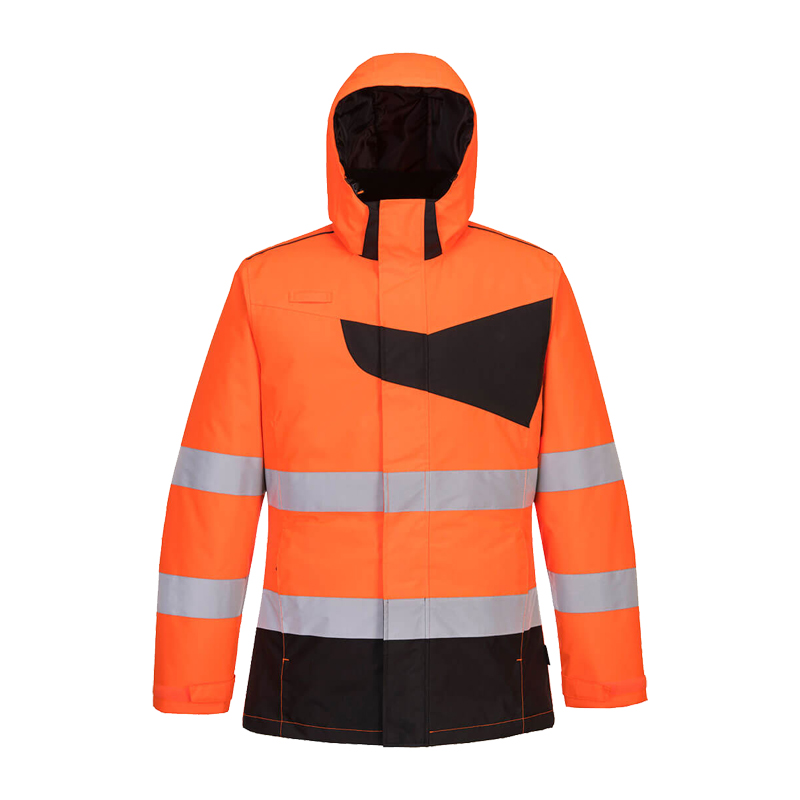 PortWest PW261 Winter Warnschutz Jacke gefüttert Kälteschutz zertifiziert
