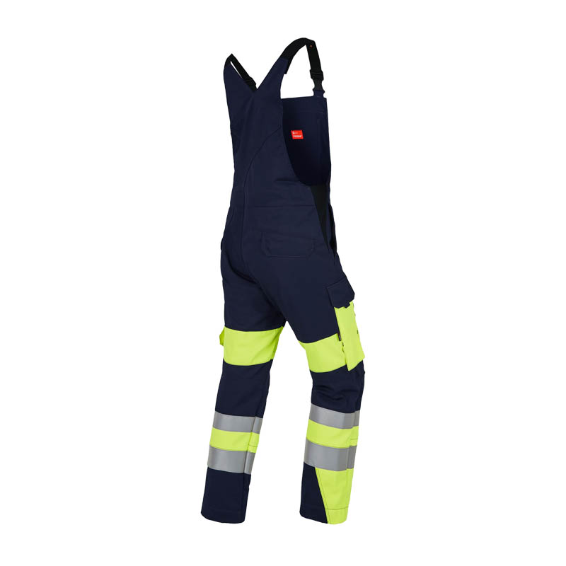 Rofa VIS-LINE I 2655 MultiNorm Damen Warnschutz Latzhose 4 kA | APC1