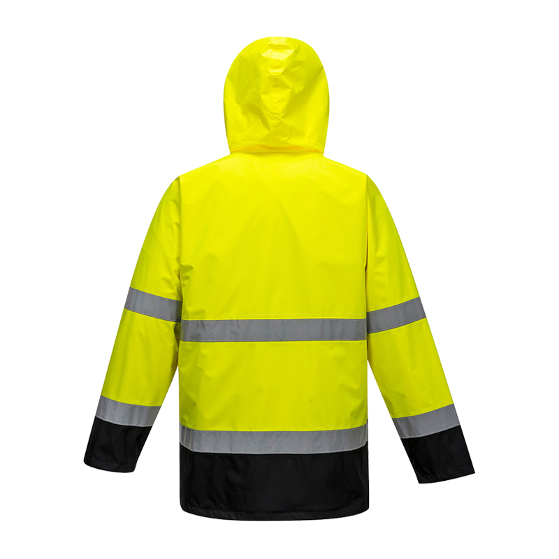 PortWest S162 Warnschutz 3 in 1 Kontrast LITE Jacke multifunktional