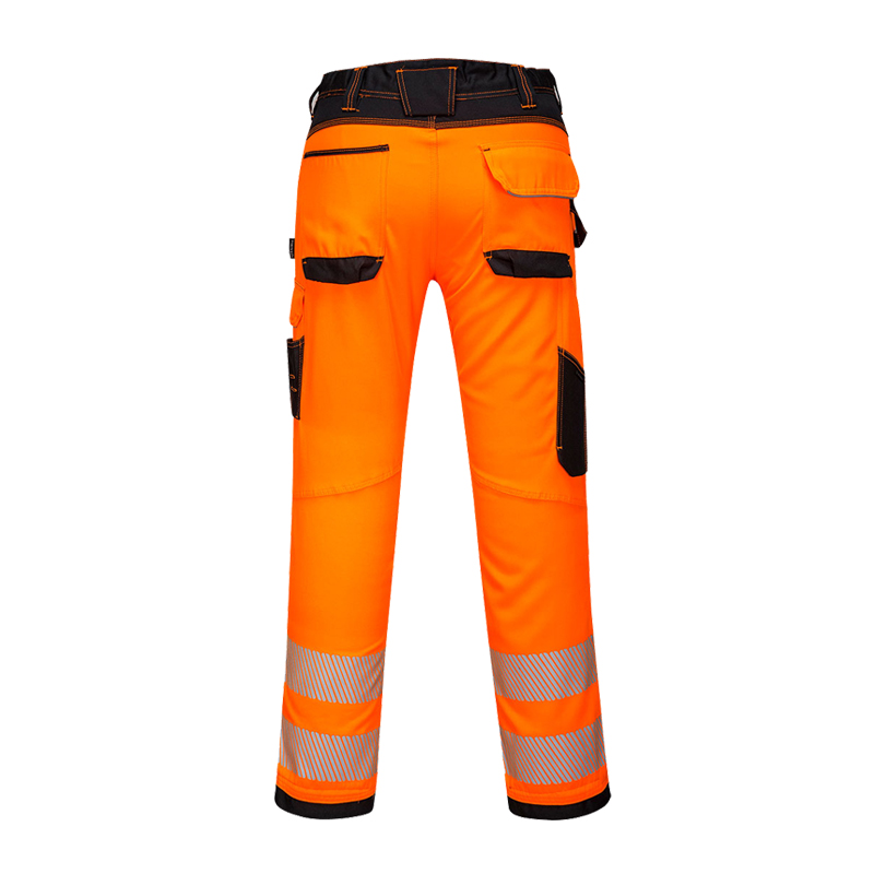 PortWest PW340 Warnschutz Hose aus robustem Gewebe