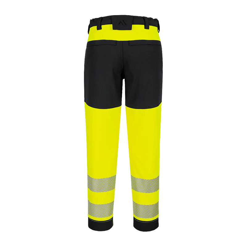 PortWest T141 Damen Hi-Vis Warnschutz Stretchhose