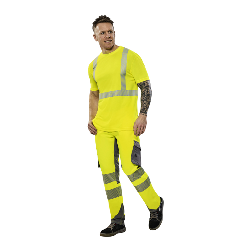 Planam Norit Warnschutz T-Shirt mit Stretch