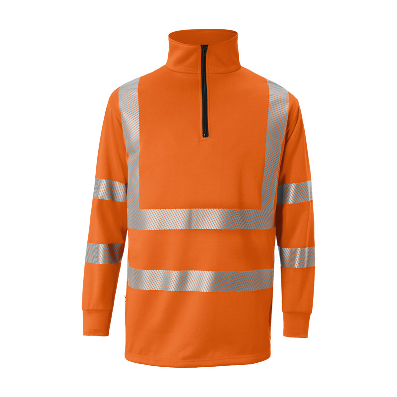 Kübler Reflectiq 5046 Warnschutz Zip Sweatshirt PSA 2 UV 40+