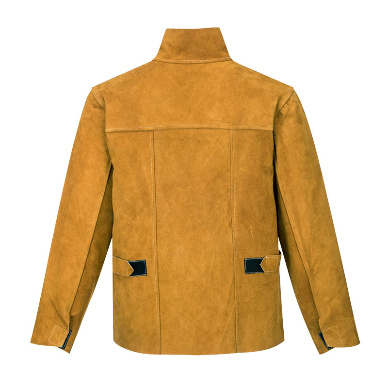 PortWest SW34 Leder Schweisser Jacke zum Schweissen und Flexen