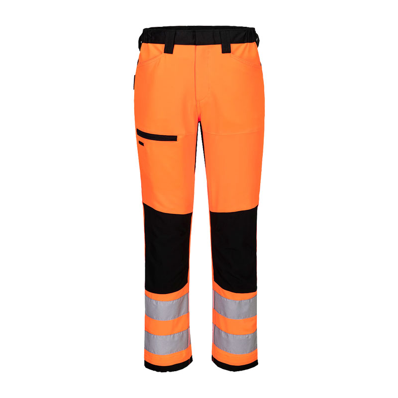 PortWest CD857 ECO Warnschutz Stretch  Hose nachhaltig