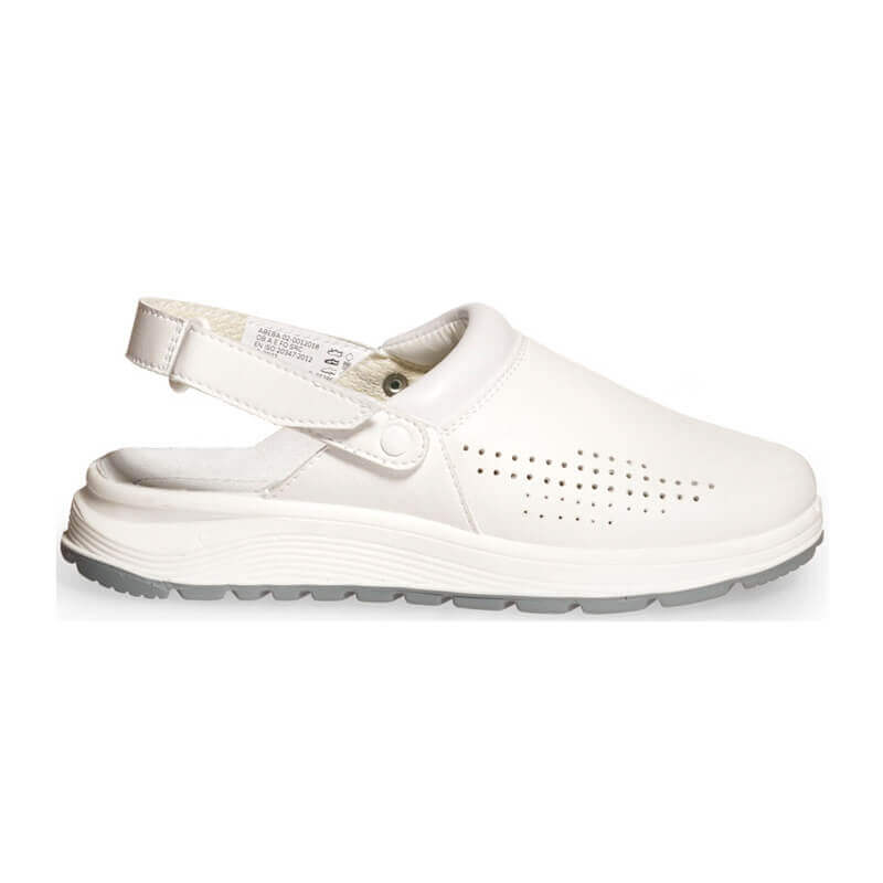 Abeba 812018 Active OB Clog perforiert mit Fersenriemen | Microfaser